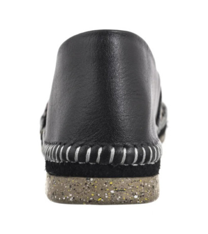 Maciejka Czarne + Kwiaty Brąz T1929-71/00-0 (MA1308-c) kurpes