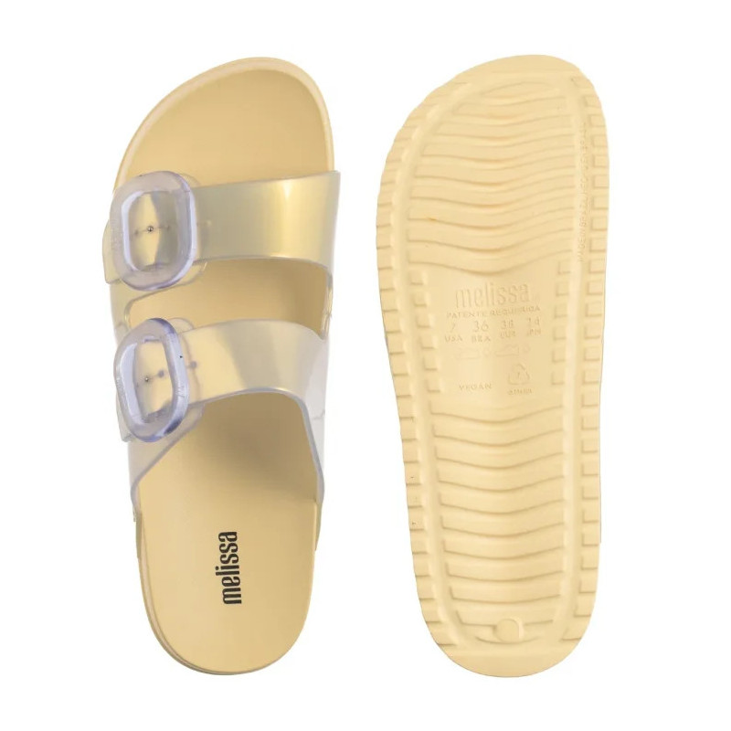 Melissa Cozy Slide AD 33913/AT378 Pearl Yellow (ML328-e) Sieviešu apavi/Flip Flops