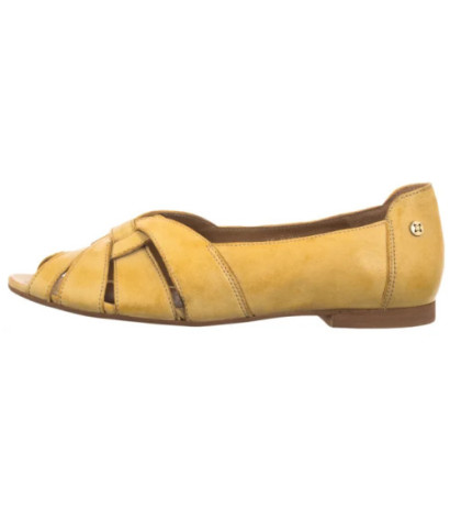 Maciejka Żółte 06908-07/00-1 (MA1309-c) ballerinas