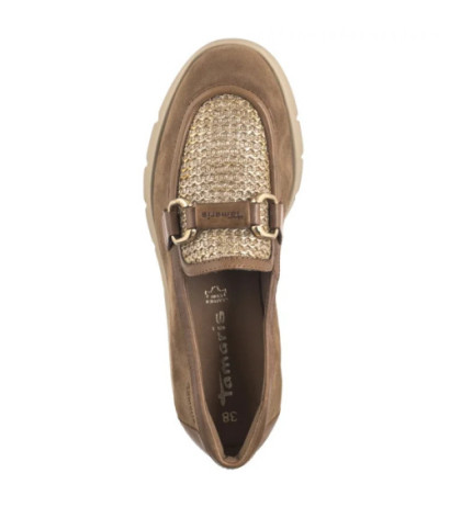 Tamaris Brązowe 1-24628-44 392 Cognac Comb (TM519-a) kurpes