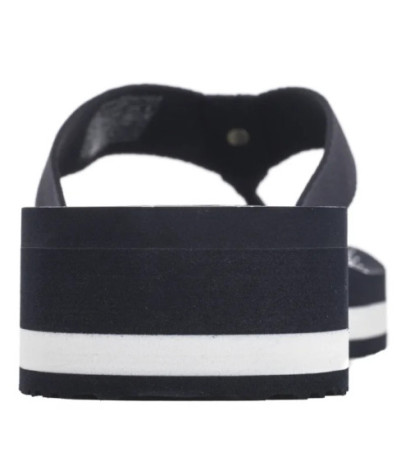 Tommy Hilfiger Im TH Chainprint Midwedge Sandal Space Blue FW0FW08527 DW6 (TH1294-a) shoes