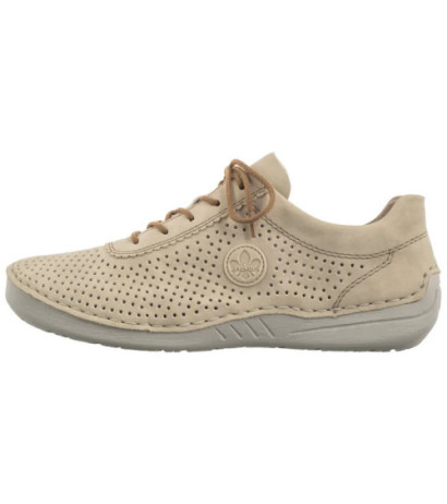 Rieker Beżowe 52546-60 Beige (RI233-a) shoes