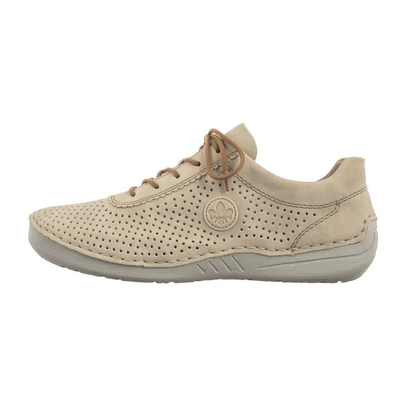 Rieker Beżowe 52546-60 Beige (RI233-a) kingad