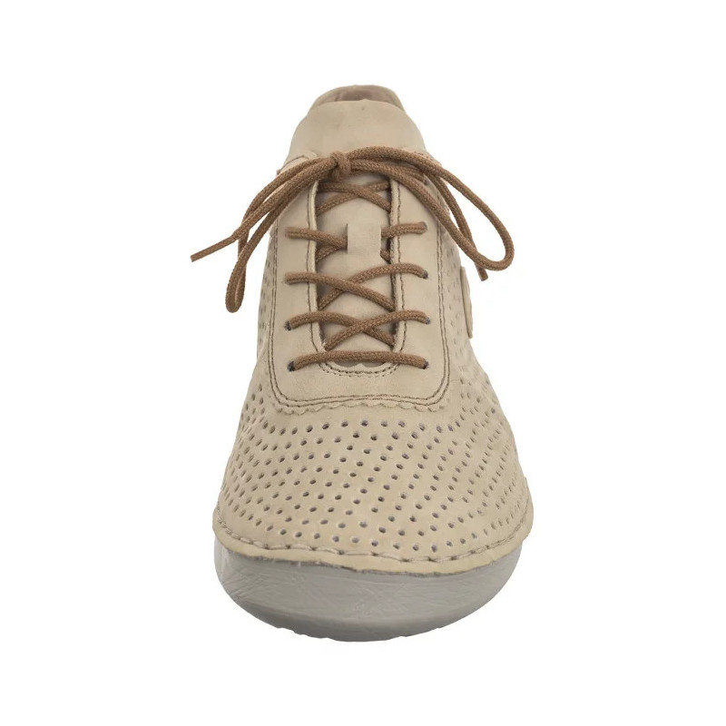 Rieker Beżowe 52546-60 Beige (RI233-a) kingad