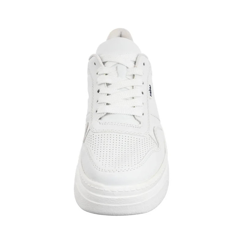 Rieker Białe M7811-80 White  (RI234-a) shoes