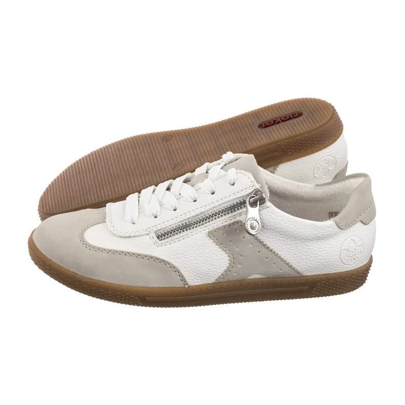 Rieker Białe L9700-80 White Combination (RI235-a) shoes