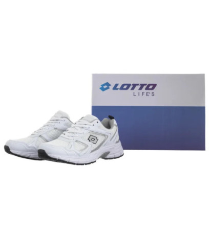 Lotto Kitaura 2400010U 1080 White/Silver (LO10-a) skriešanas apavi