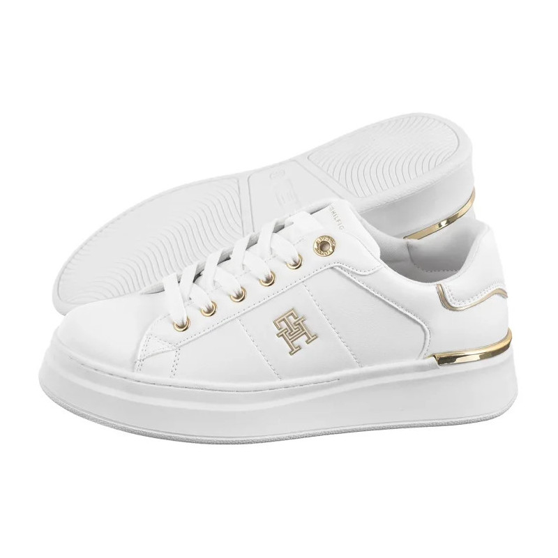 Tommy Hilfiger Low Cut Lace-Up Sneaker White T3A9-33749-1355100 (TH1304-a) sports Shoes