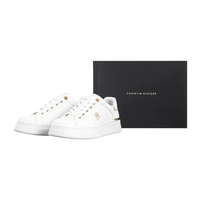 Tommy Hilfiger Low Cut Lace-Up Sneaker White T3A9-33749-1355100 (TH1304-a) sportiniai bateliai