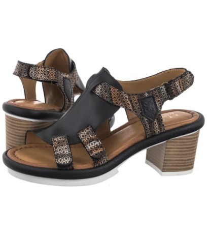 Maciejka Czarno-Rude 06831-01/00-1 (MA1314-a) shoes