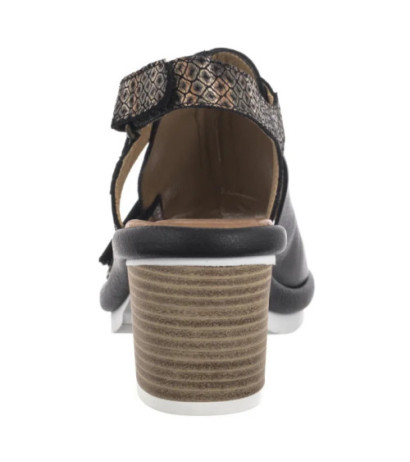 Maciejka Czarno-Rude 06831-01/00-1 (MA1314-a) shoes