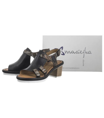 Maciejka Czarno-Rude 06831-01/00-1 (MA1314-a) shoes
