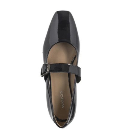 Wojas Czarne Lakierowane 35155-31 (WO256-a) bateliai