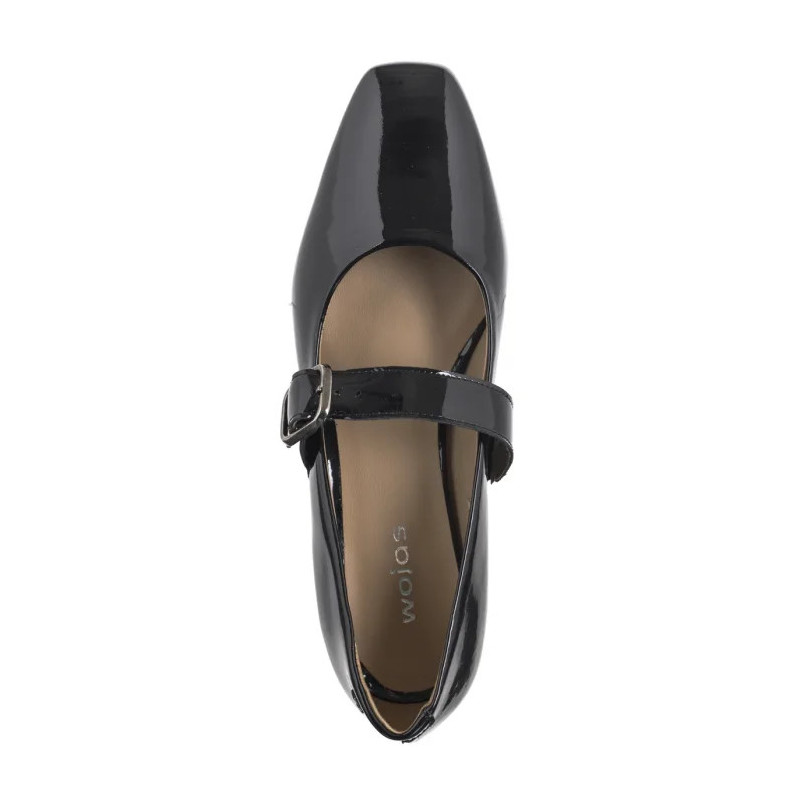 Wojas Czarne Lakierowane 35155-31 (WO256-a) shoes