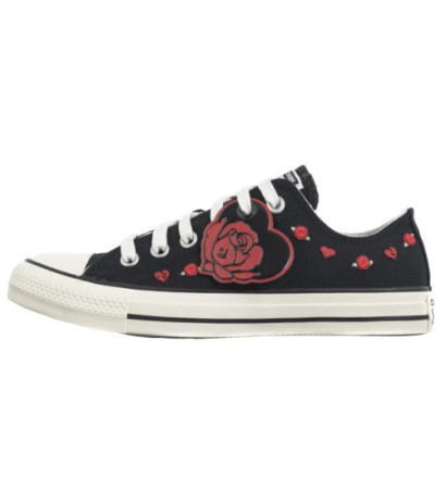 Converse CTAS Ox Black/Red/Egret A13651C (CO748-a) bateliai