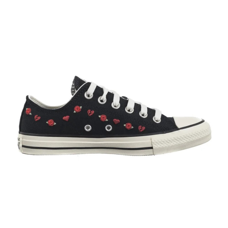 Converse CTAS Ox Black/Red/Egret A13651C (CO748-a) apavi