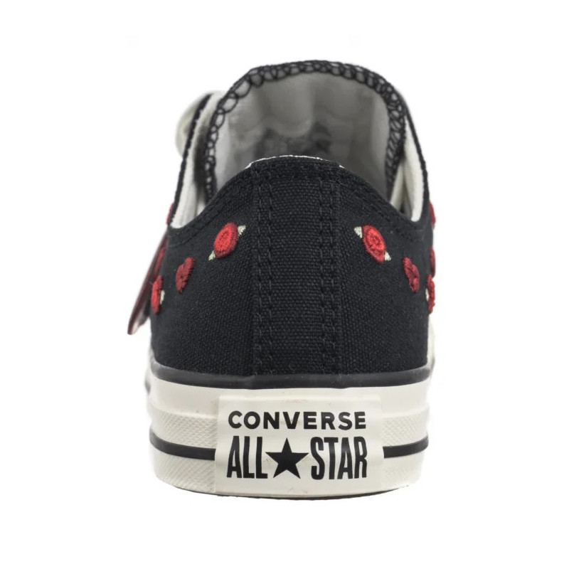Converse CTAS Ox Black/Red/Egret A13651C (CO748-a) bateliai