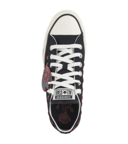 Converse CTAS Ox Black/Red/Egret A13651C (CO748-a) shoes
