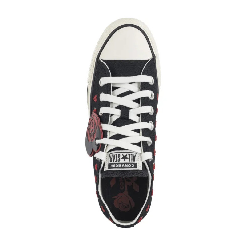 Converse CTAS Ox Black/Red/Egret A13651C (CO748-a) bateliai