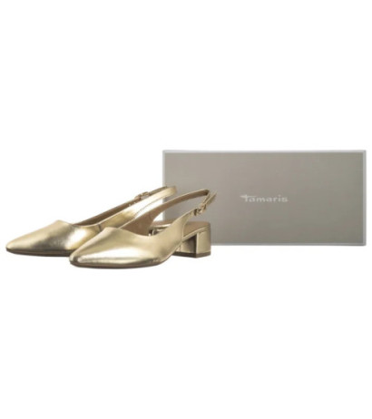 Tamaris Złote 1-29505-44 965 (TM521-a) kurpes