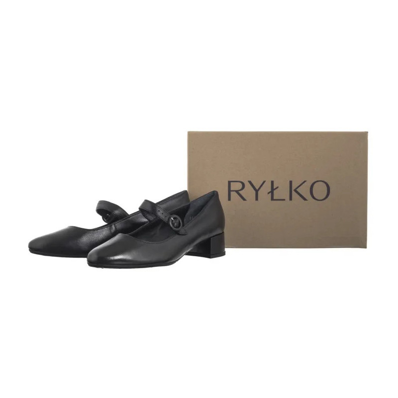 Ryłko Czarne D3201__ _4JZ (RY985-b) shoes