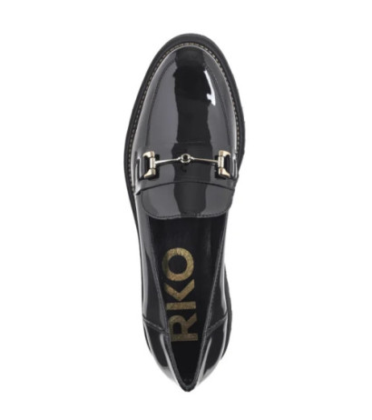 Ryłko Czarne Lakierowane N2R60_BM _4NP (RY997-b) batai