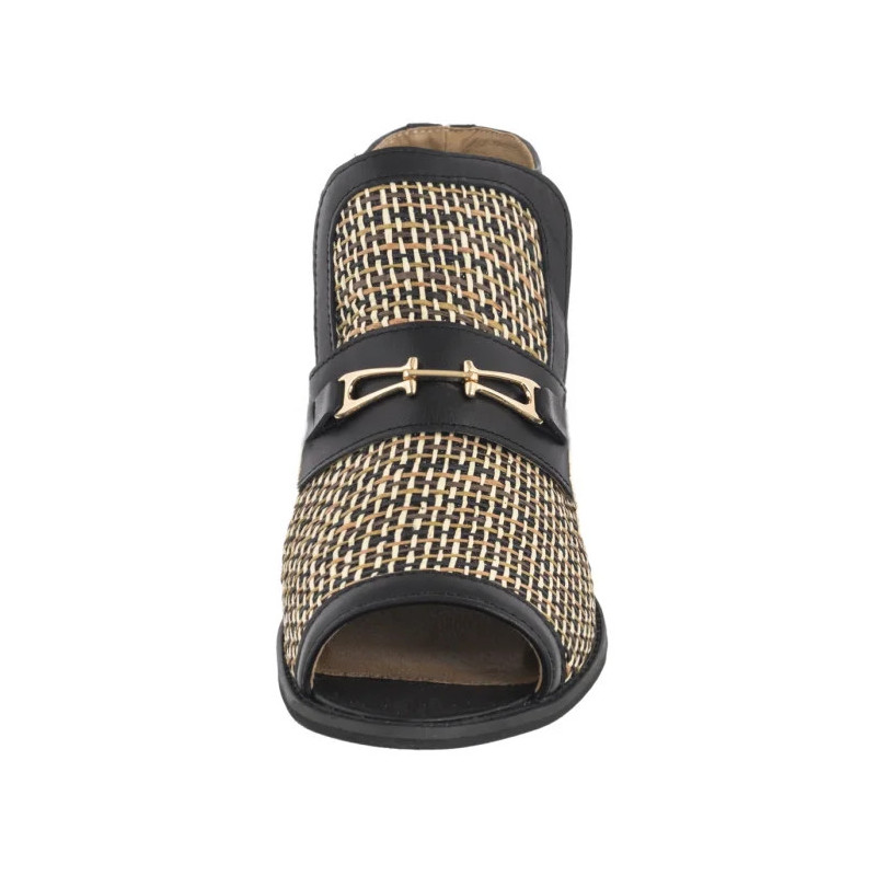 Maciejka Czarne+Beż 06934-39/00-1  (MA1312-b) kurpes