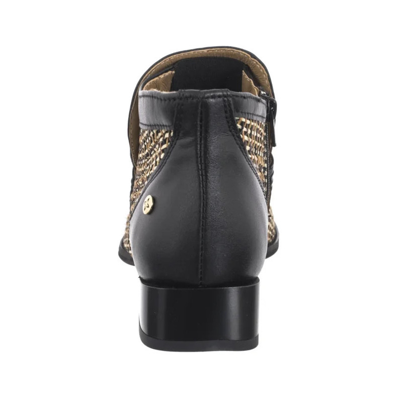 Maciejka Czarne+Beż 06934-39/00-1  (MA1312-b) kurpes