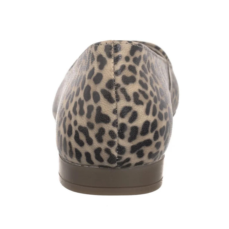 Ryłko Beżowe Panterka L1201___ __HB (RY1022-a) ballerinas