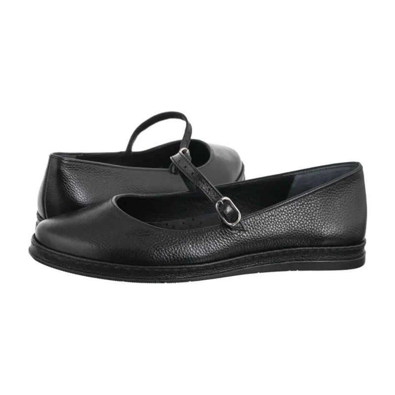 Ryłko Czarne 1MNI2___ _9SC (RY1028-a) ballerinas