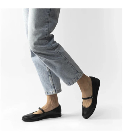 Ryłko Czarne 1MNI2___ _9SC (RY1028-a) ballerinas