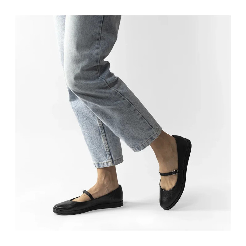 Ryłko Czarne 1MNI2___ _9SC (RY1028-a) ballerinas