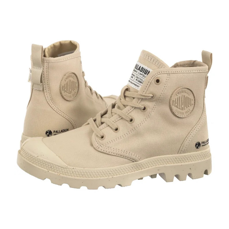 Palladium Pampa Hi Zip Organic Sahara 79101-210-M (PA143-a) shoes