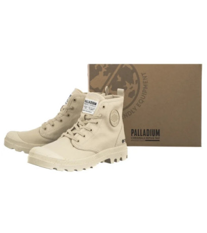 Palladium Pampa Hi Zip Organic Sahara 79101-210-M (PA143-a) shoes