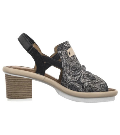 Maciejka Czarno-Beżowe 06830-01/00-1 (MA1316-a) bateliai