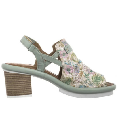 Maciejka Zielone Kwiatki 06830-09/00-1 (MA1316-b) kurpes