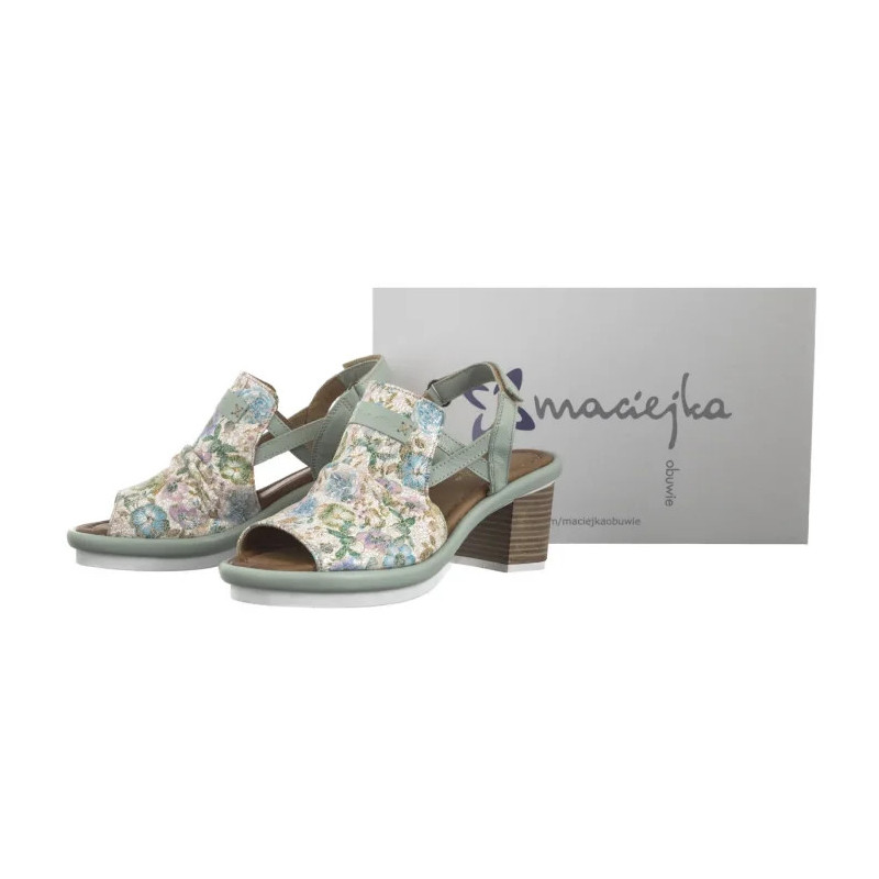 Maciejka Zielone Kwiatki 06830-09/00-1 (MA1316-b) bateliai