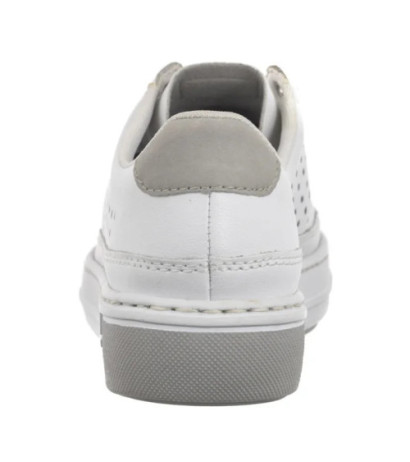 Rieker Białe Ażurowe L8849-80 White (RI240-a) batai