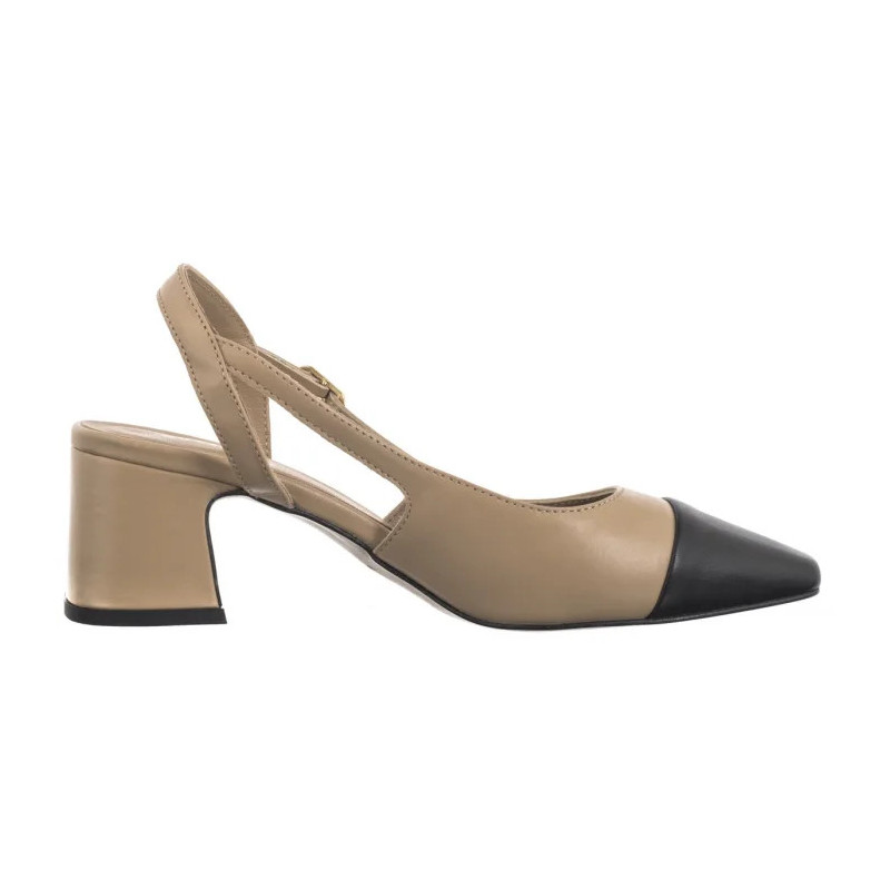 Wojas Beżowe/Czarne 35147-54 (WO260-a) kurpes