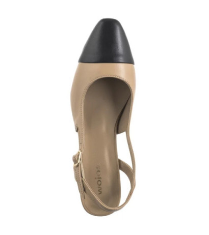 Wojas Beżowe/Czarne 35147-54 (WO260-a) bateliai