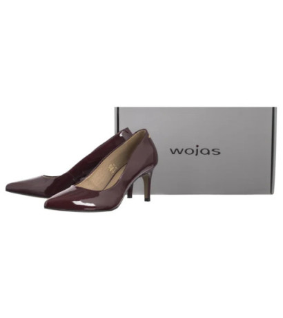 Wojas Bordowe Lakierowane 35041-35 (WO263-a) augsti papēži