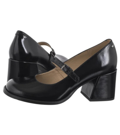 Wojas Czarne Lakierowane 35161-51 (WO264-a) bateliai