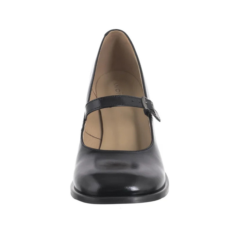 Wojas Czarne Lakierowane 35161-51 (WO264-a) bateliai