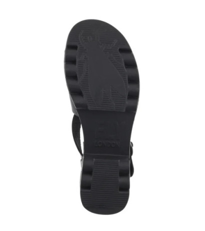 FLY London Eria Bridle Black P801536000 (FL414-a) shoes