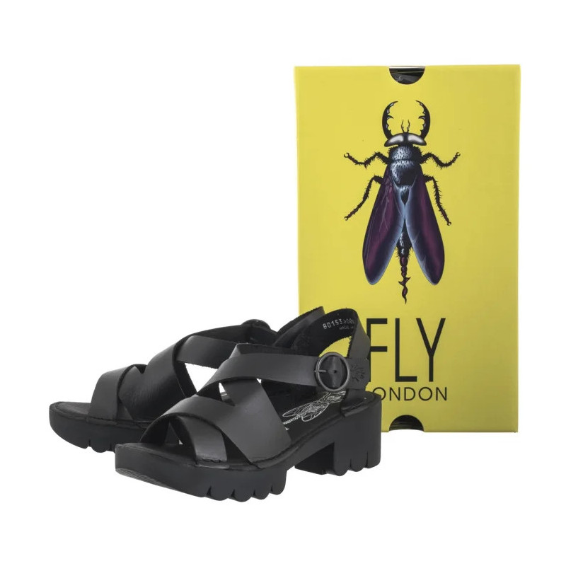 FLY London Eria Bridle Black P801536000 (FL414-a) bateliai