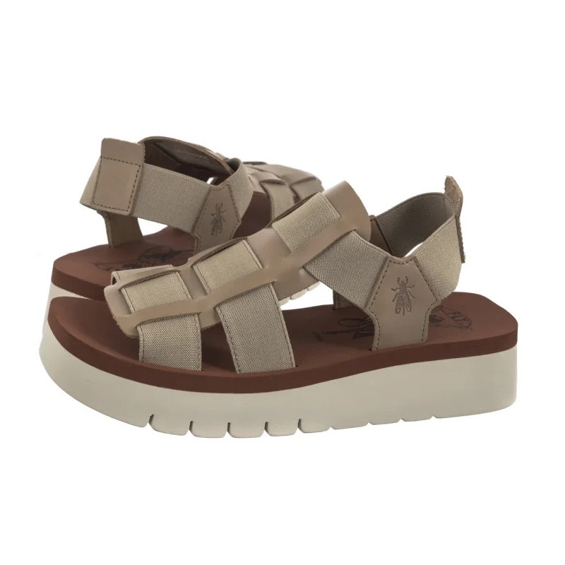 FLY London Samb Taup/Brick P145245005 (FL416-a) shoes