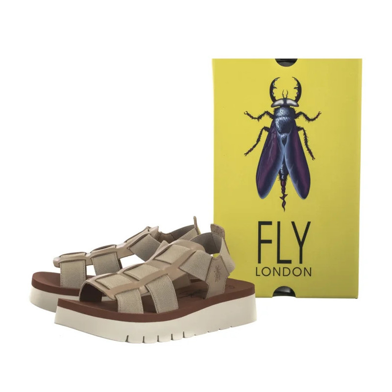 FLY London Samb Taup/Brick P145245005 (FL416-a) kingad