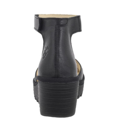 FLY London Yelu Mousse Black P501545001 (FL418-a) kurpes