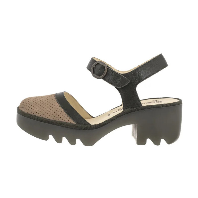 FLY London Teyo Cupi/Mous Taupe/Khaki P501583001 (FL419-a) kurpes