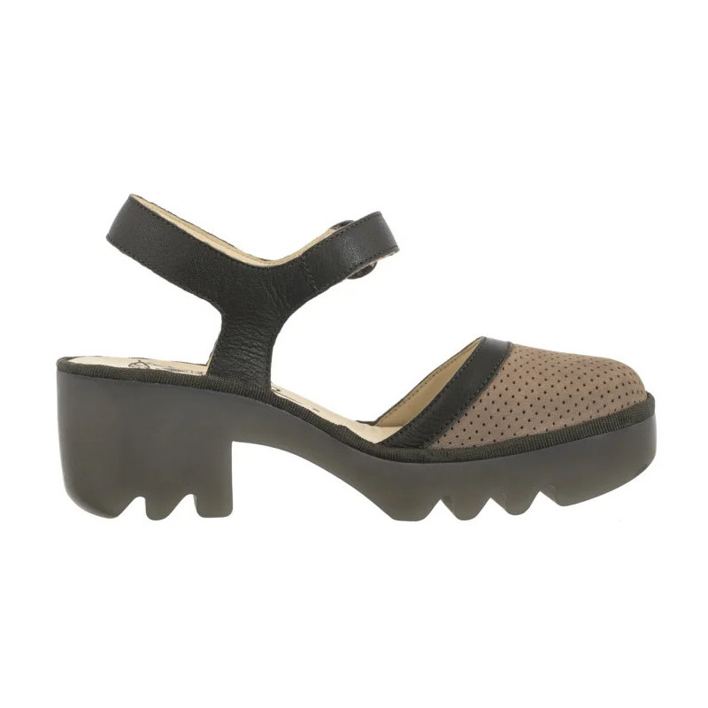 FLY London Teyo Cupi/Mous Taupe/Khaki P501583001 (FL419-a) bateliai